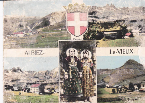 POSTAL B8122: SAVOIA: ALBIEZ LE VIEUX