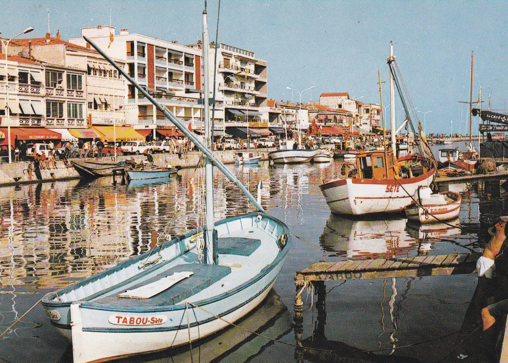 POSTAL B8128: PALAVAS LES FLOTS: LE CANAL