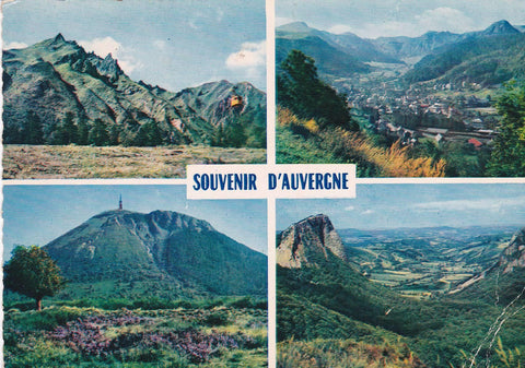 POSTAL B8136: AUVERGNE: LE SANCY