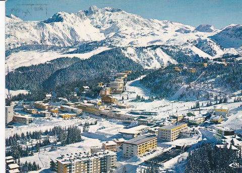 POSTAL B8140: SAVOIA: COURCHEVEL. VISTA AEREA