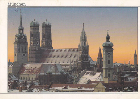 POSTAL B8144: MUNICH: VISTA PANORAMICA