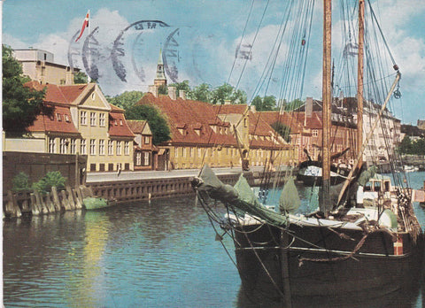 POSTAL B8162: COPENHAGUE: CANAL FREDERIKSBORG