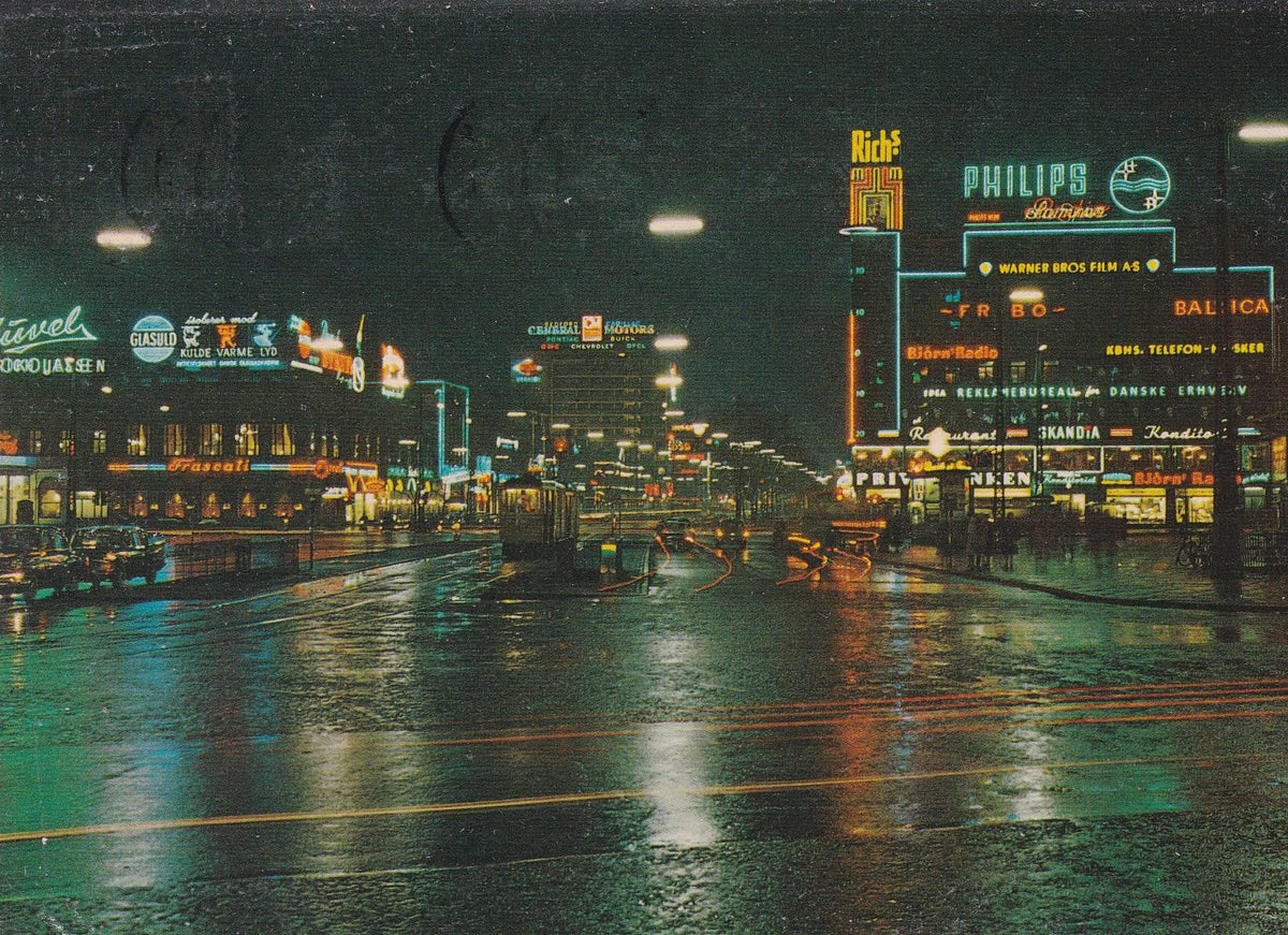 POSTAL B8164: COPENHAGUE: PLAZA HOTEL DE LA VILLA