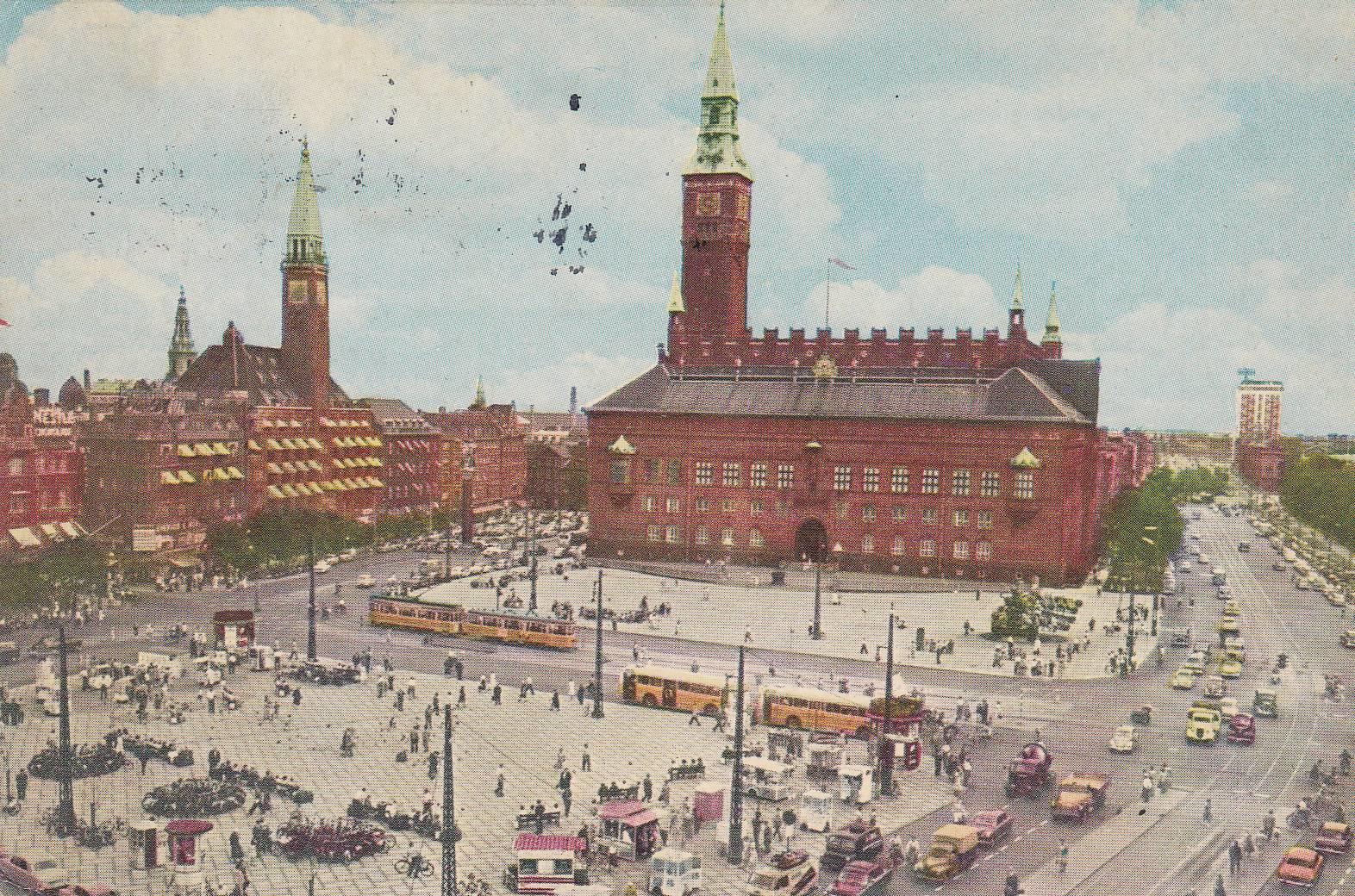 POSTAL B8167: COPENHAGUE: PLAZA HOTEL DELA VILLA