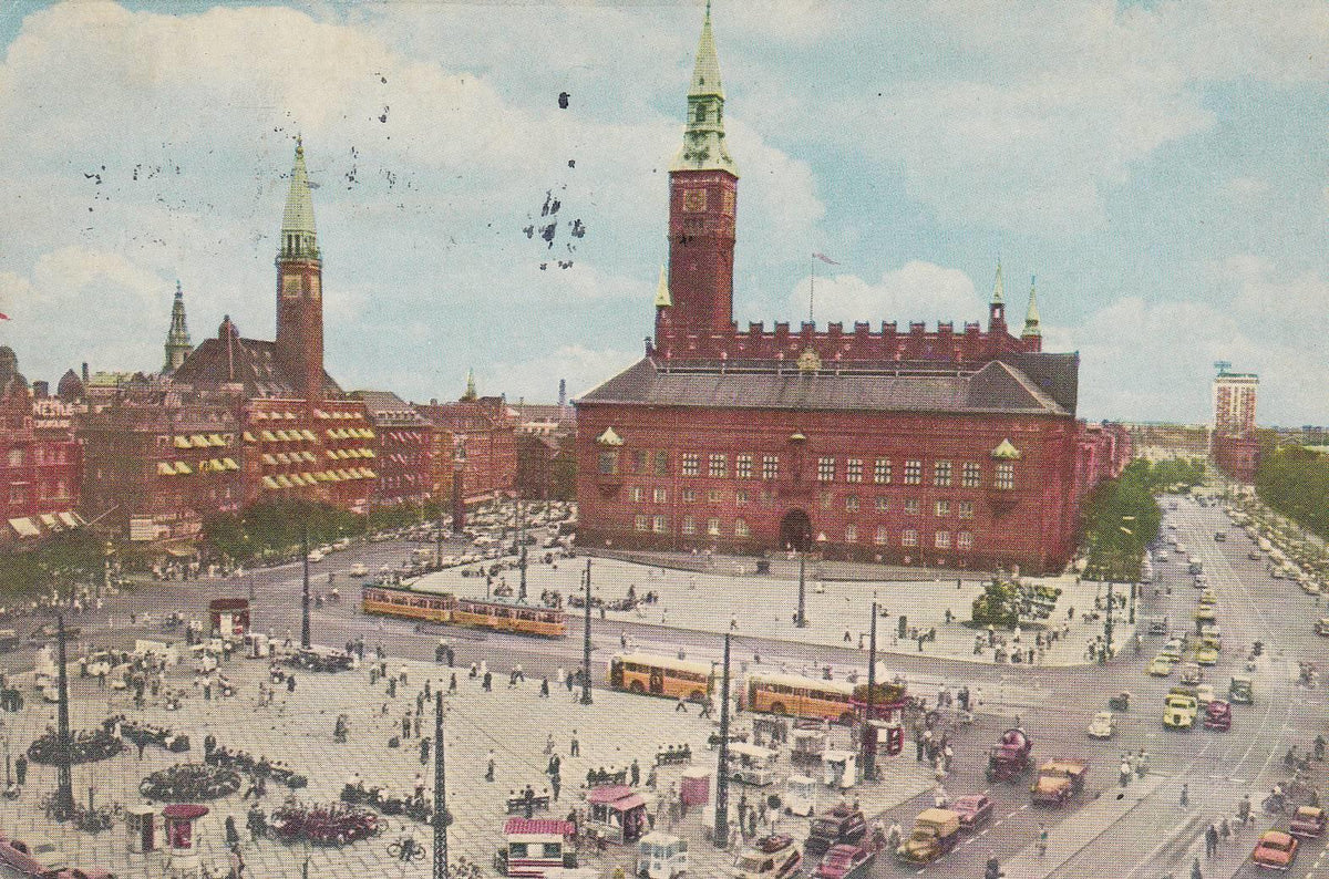 POSTAL B8167: COPENHAGUE: PLAZA HOTEL DELA VILLA