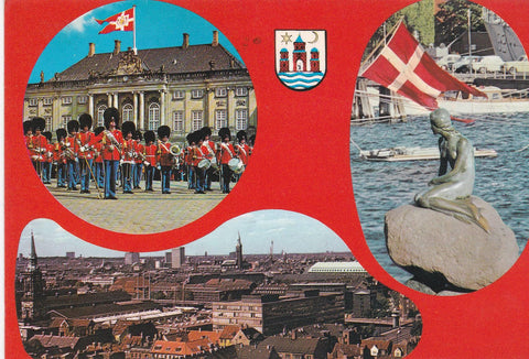 POSTAL B8174: COPENHAGUE: DIVERSOS ASPECTOS