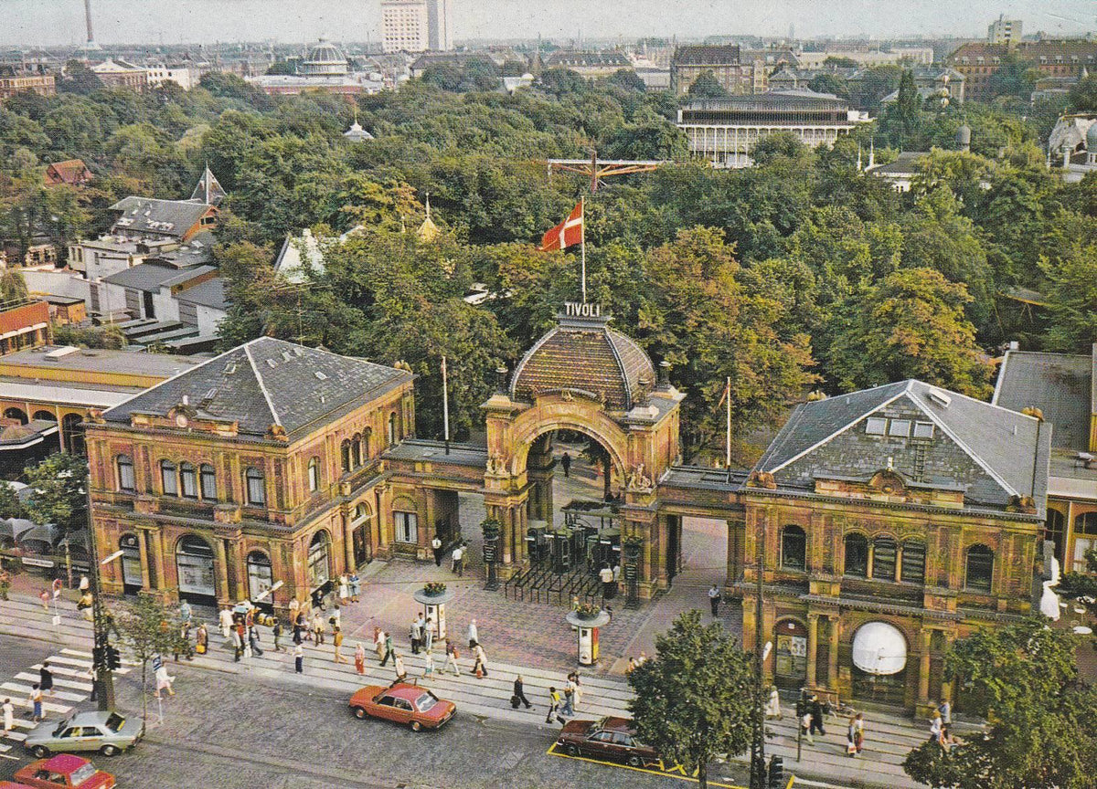 POSTAL B8187: COPENHAGUE: TIVOLI. ENTRADA PRINCIPAL