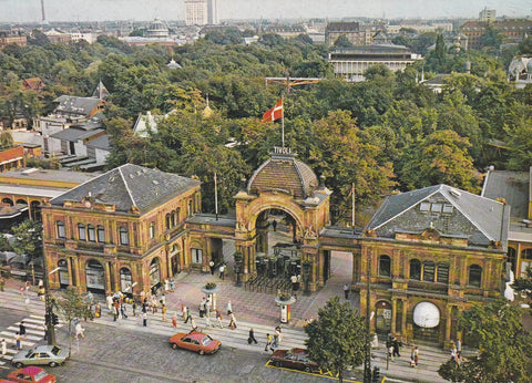 POSTAL B8187: COPENHAGUE: TIVOLI. ENTRADA PRINCIPAL