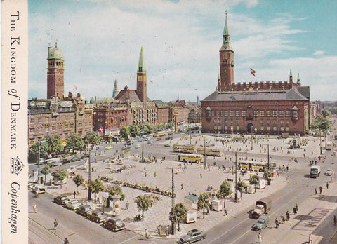 POSTAL B8190: COPENHAGUE: VISTA AEREA