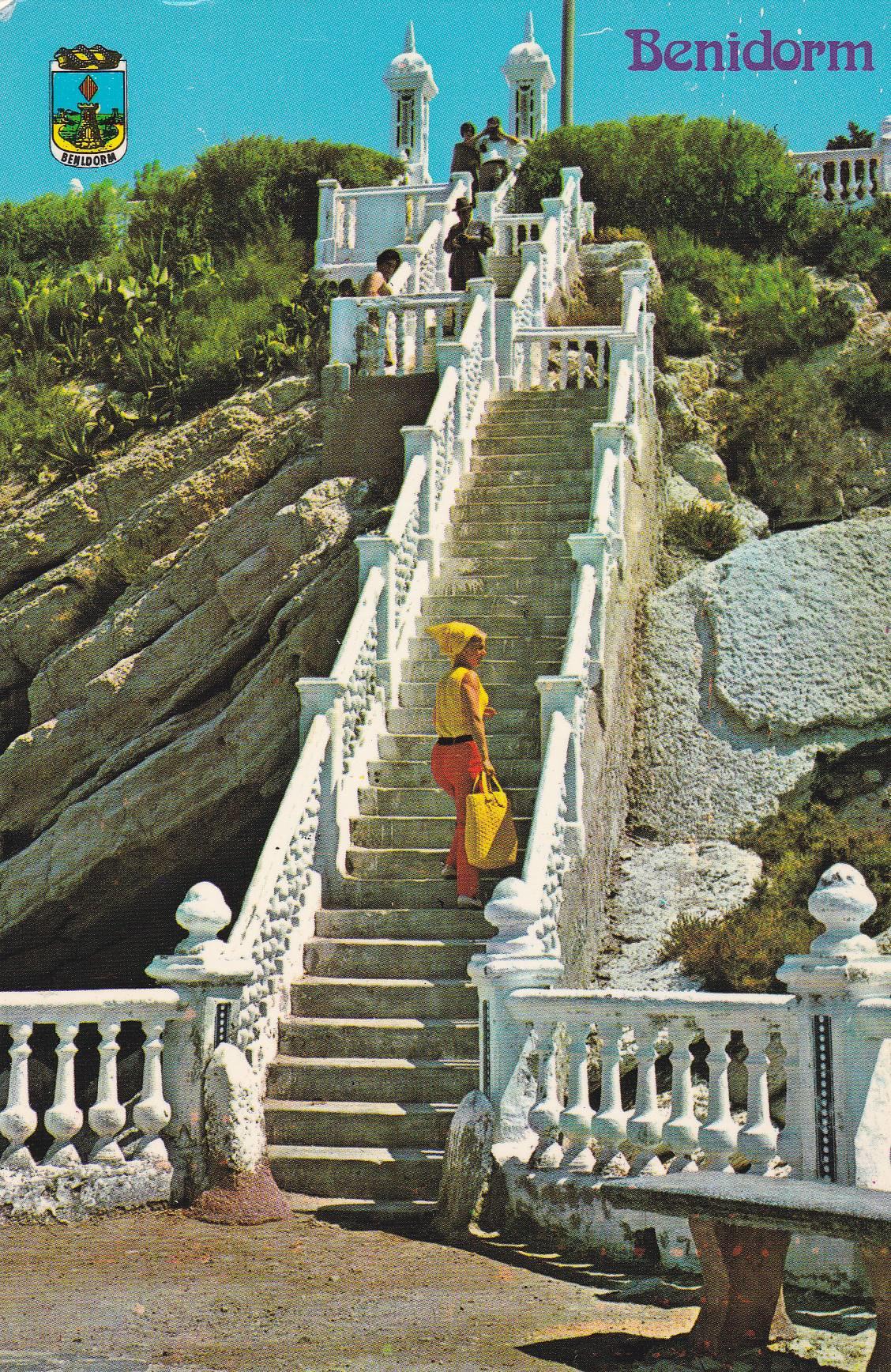 POSTAL B8191: BENIDORM: EL CASTILLO