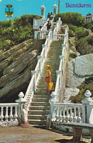 POSTAL B8191: BENIDORM: EL CASTILLO