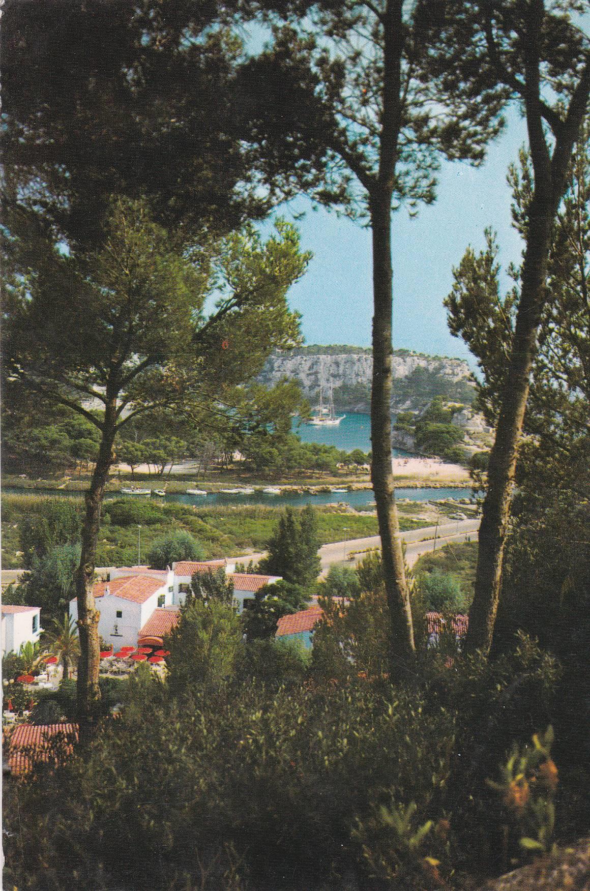 POSTAL B8197: MENORCA: CALA GALDANA