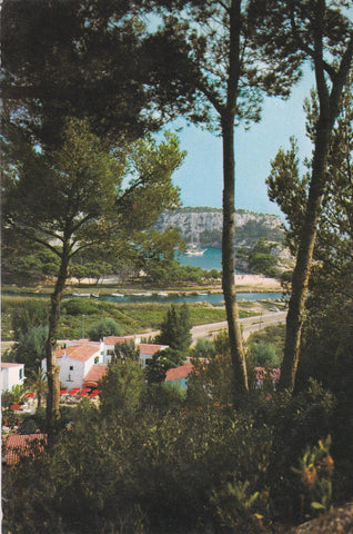 POSTAL B8197: MENORCA: CALA GALDANA