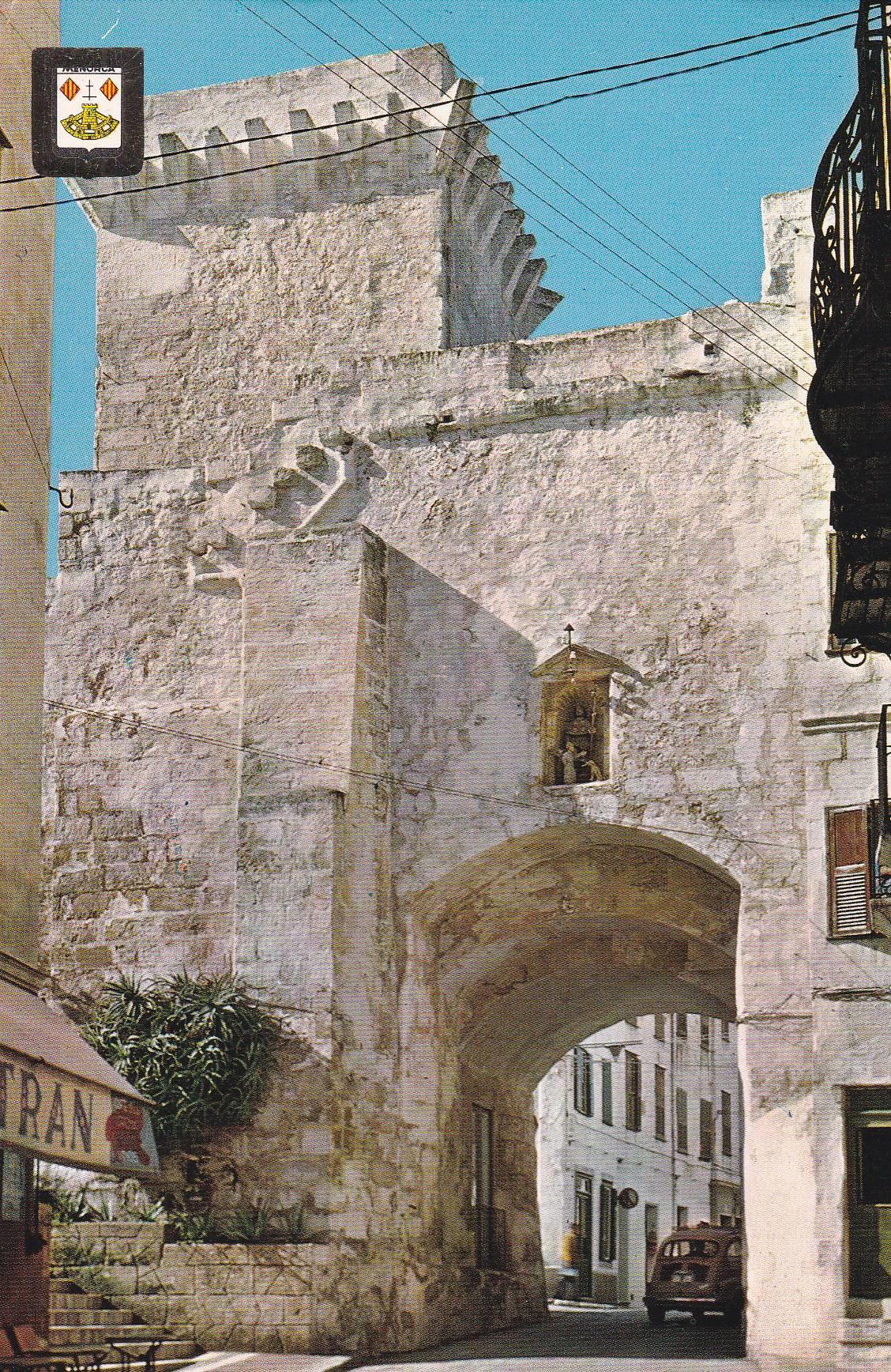POSTAL B8201: MENORCA: MAHON