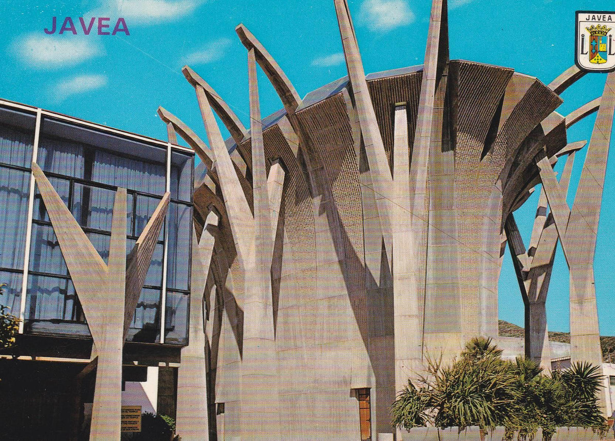 POSTAL B8209: JAVEA: IGLESIA SANTA MARIA