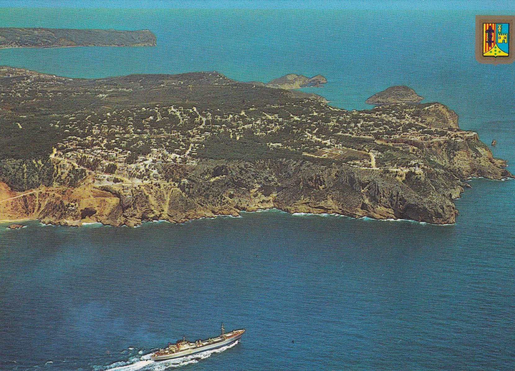 POSTAL B8210: JAVEA: VISTA AEREA