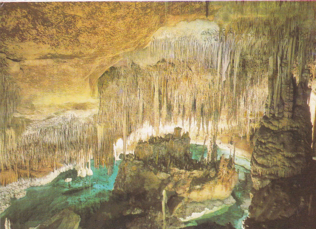 POSTAL B8246: MALLORCA: CUEVAS DEL DRACH
