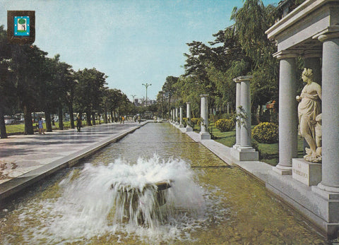 POSTAL B8253: MADRID: PASEO DE RECOLETOS