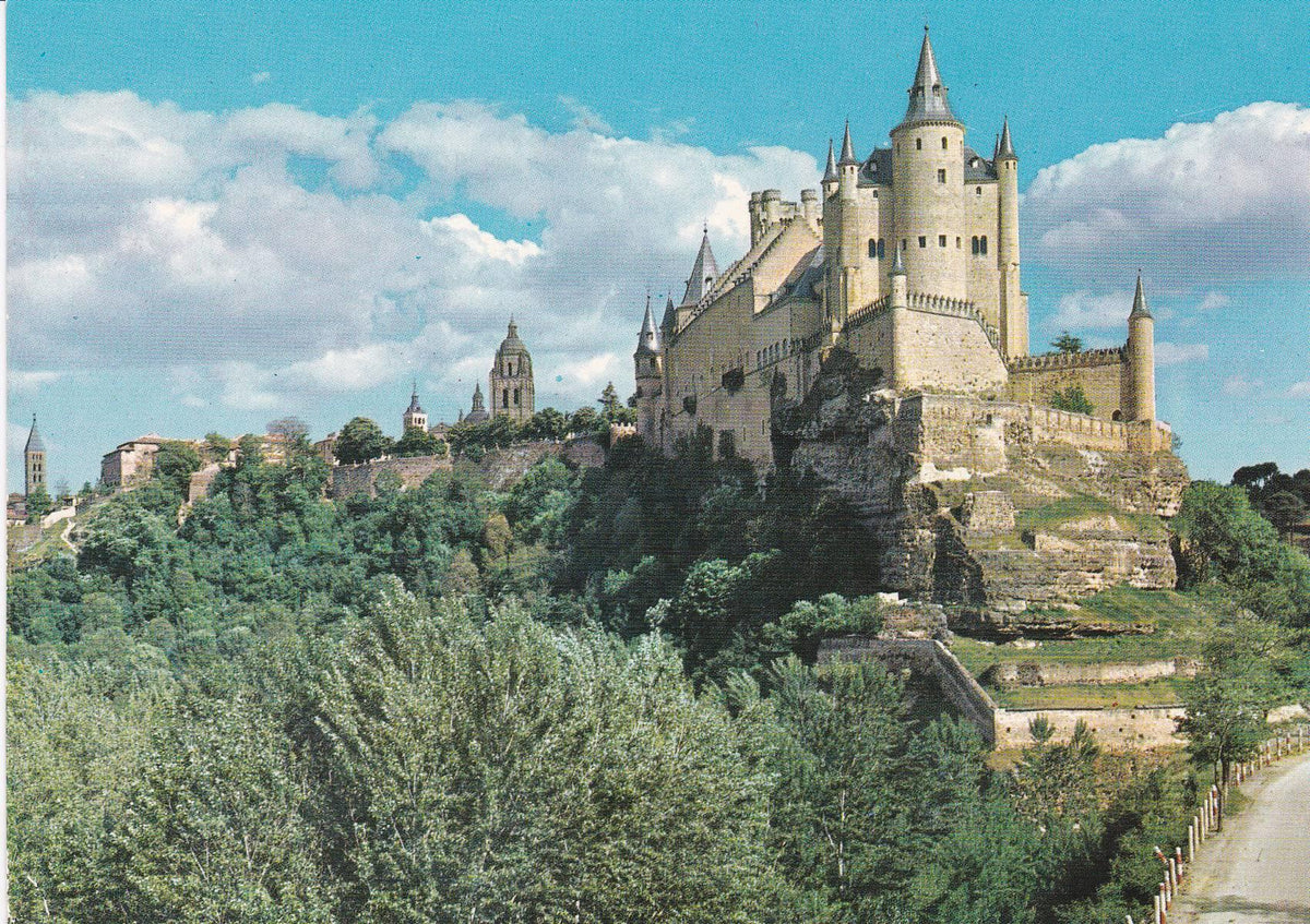 POSTAL B8262: SEGOVIA: EL ALCAZAR