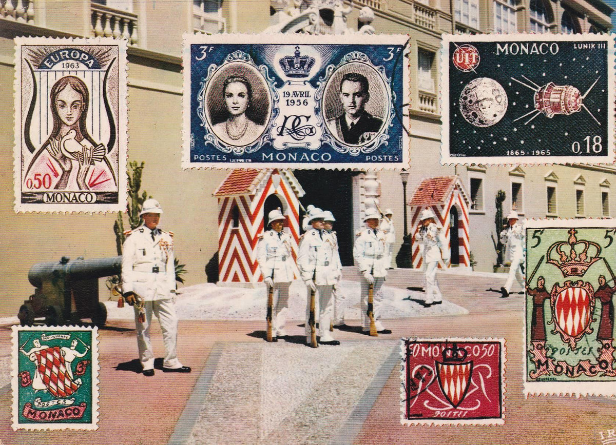 POSTAL B8266: PRINCIPADO DE MONACO: PALACIO DEL PRINCIPE