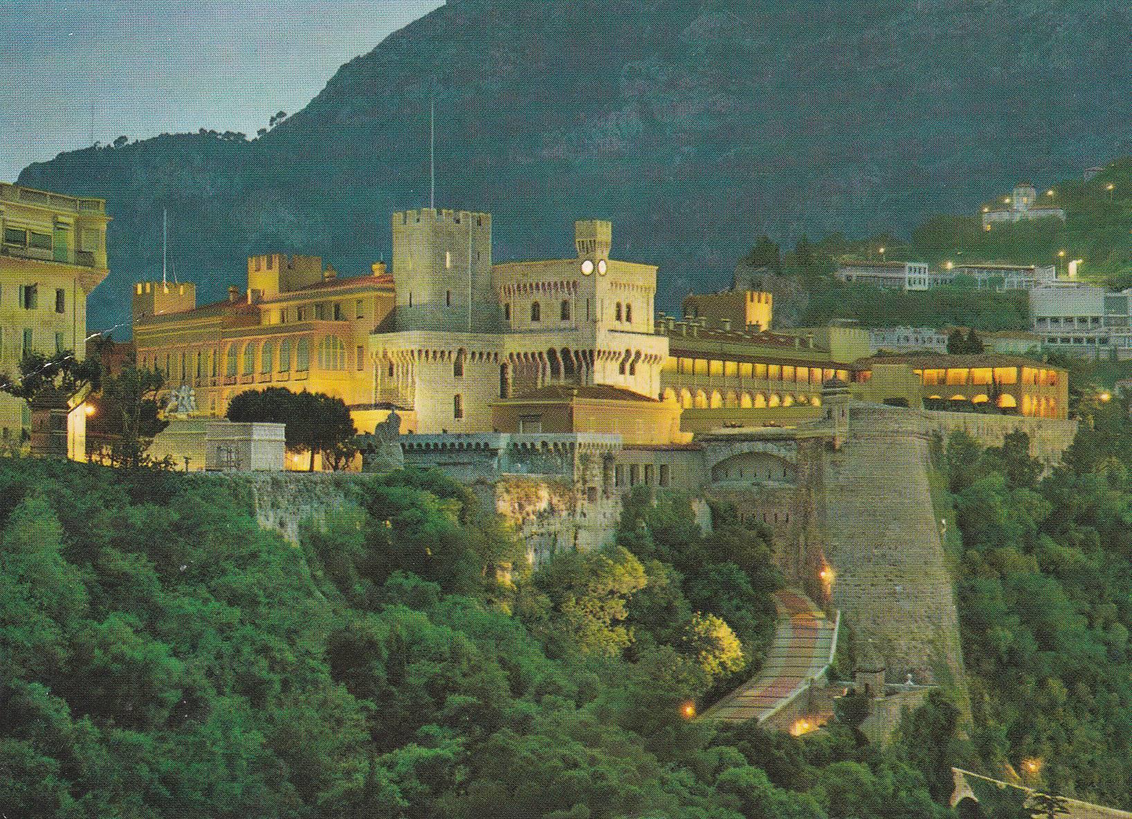 POSTAL B8272: PRINCIPADO DE MONACO: PALACIO DEL PRINCIPE