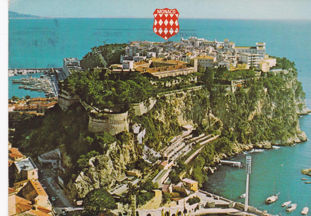 POSTAL B8273: PRINCIPADO DE MONACO: LE ROCHER