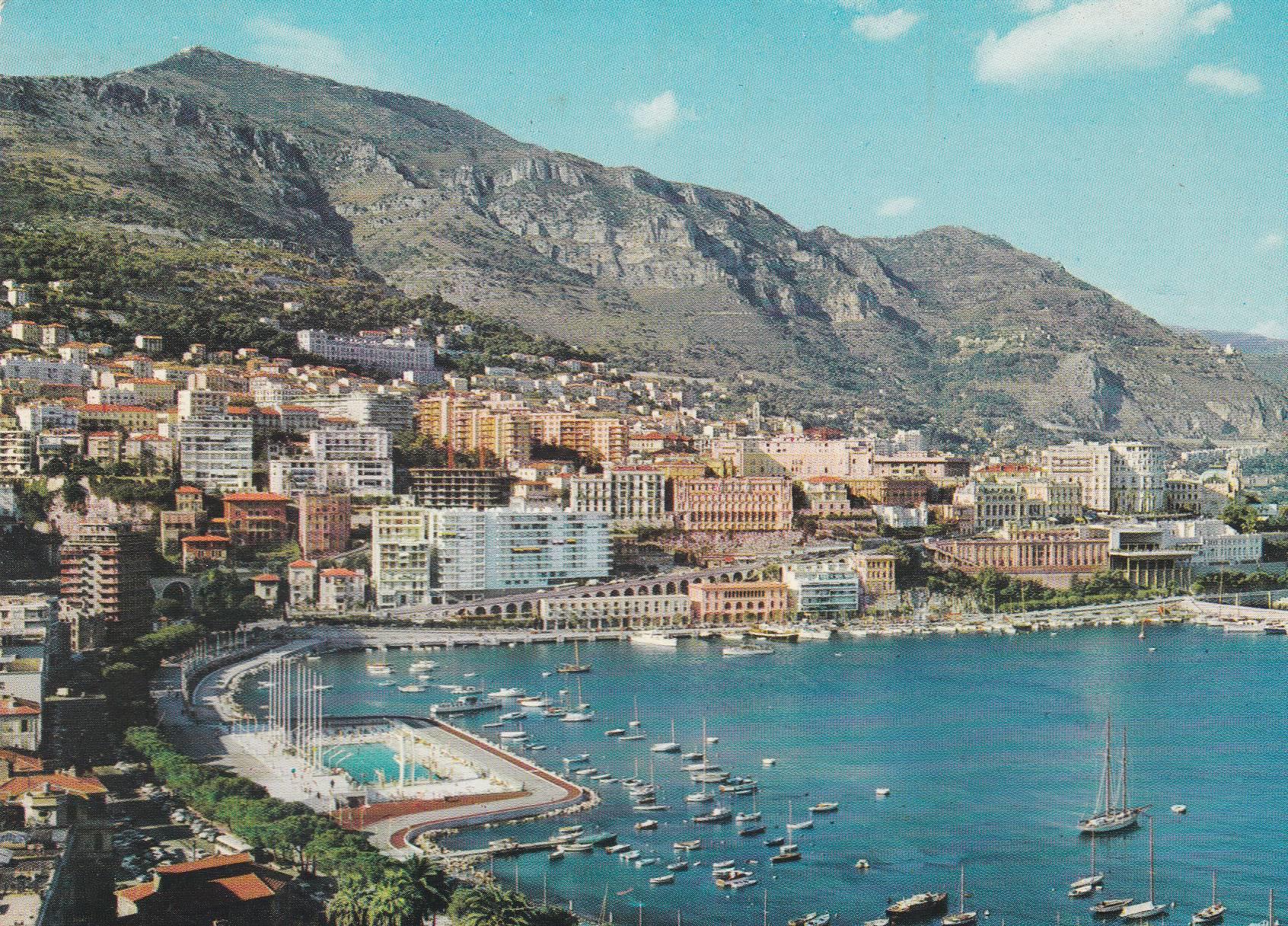 POSTAL B8276: PRINCIPADO DE MONACO: EL PUERTO