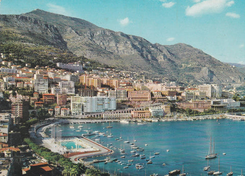 POSTAL B8276: PRINCIPADO DE MONACO: EL PUERTO