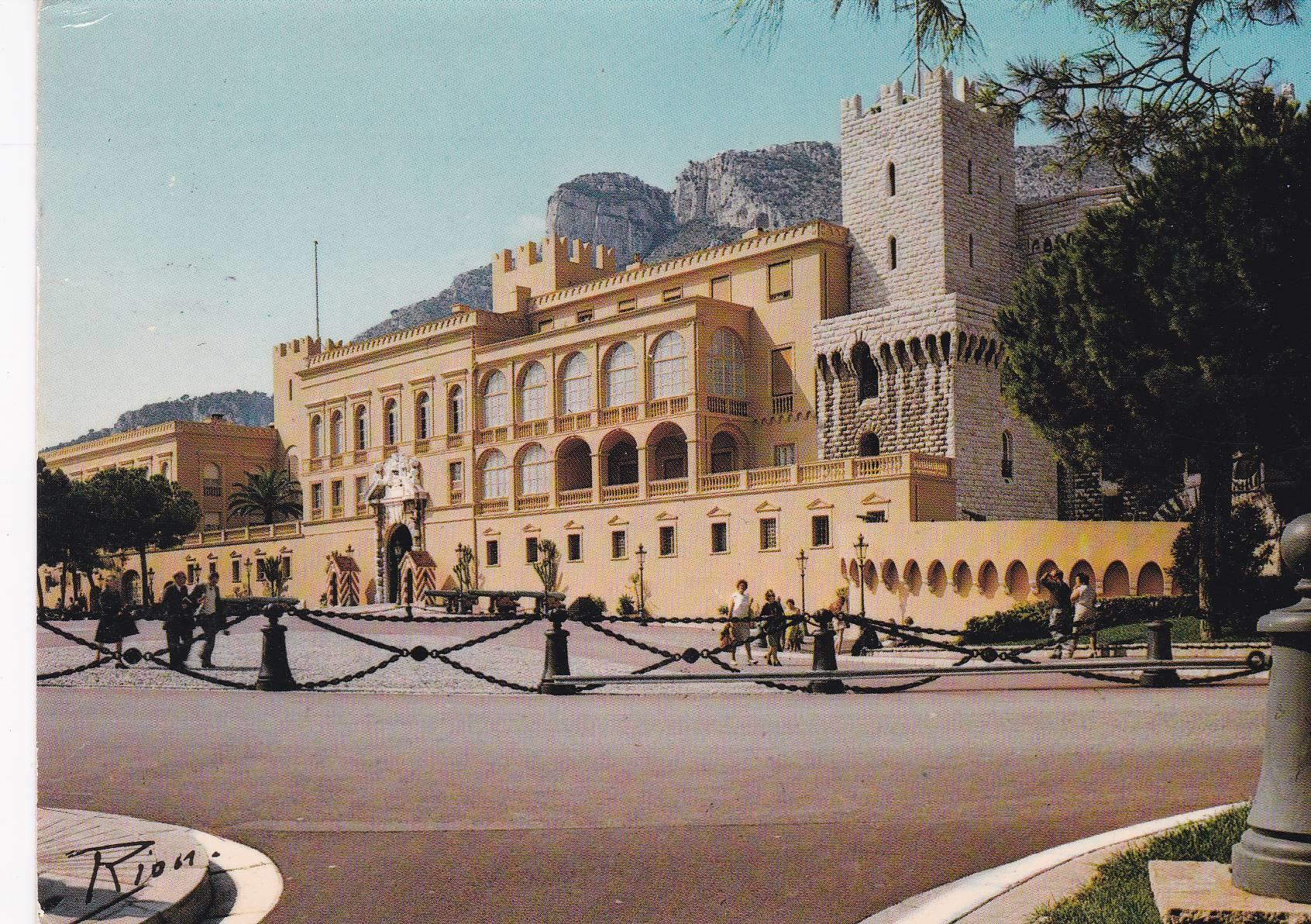 POSTAL B8278: PRINCIPADO DE MONACO: PALACIO DEL PRINCIPE