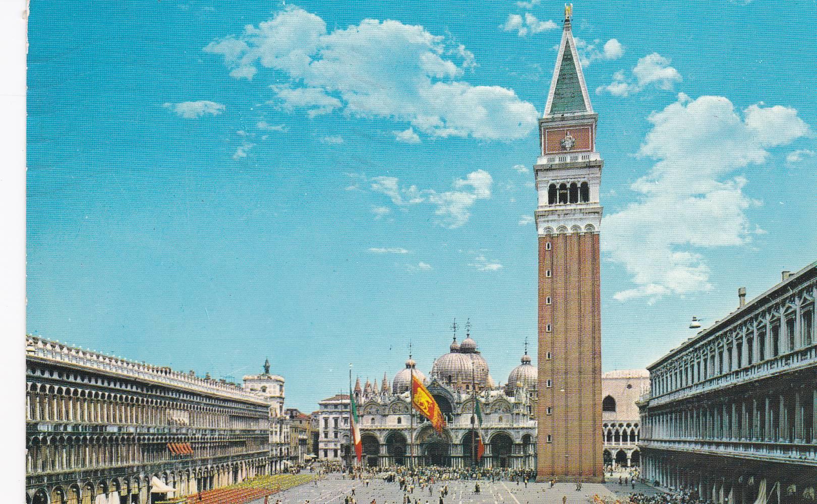 POSTAL B8280: VENECIA: PLAZA DE SAN MARCOS