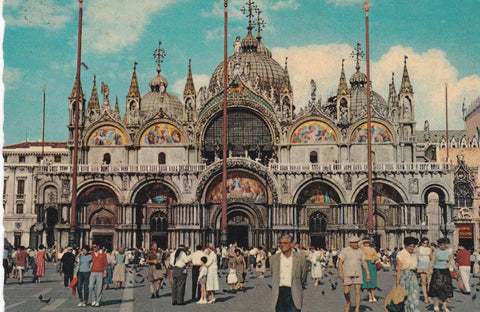 POSTAL B8281: VENECIA: BASILICA DE SAN MARCOS