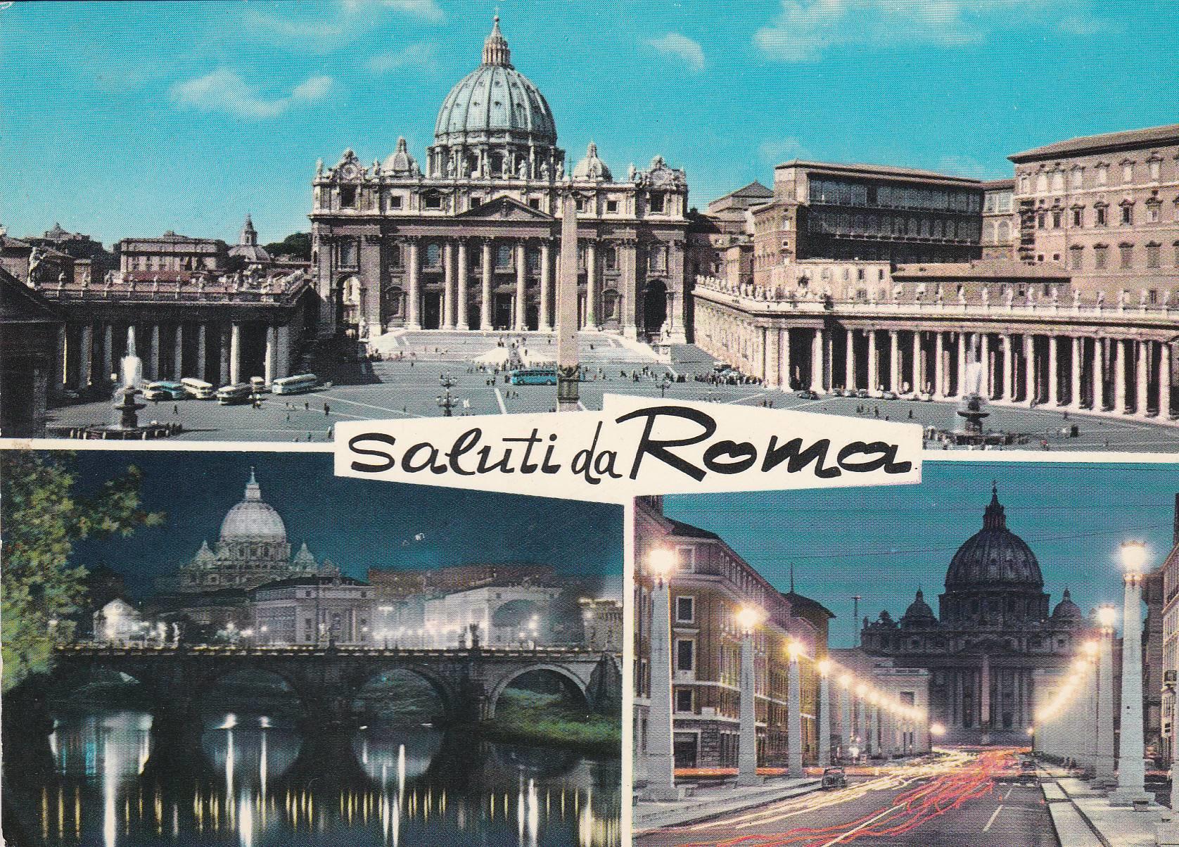 POSTAL B8282: ROMA: DIVERSOS ASPECTOS