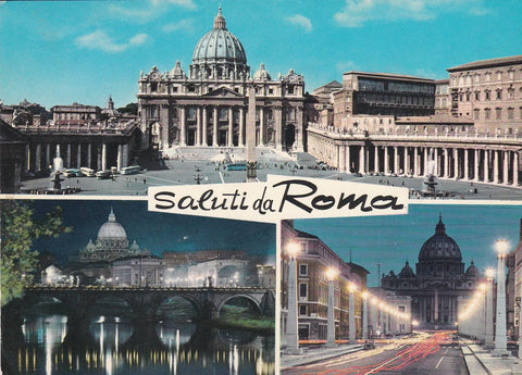 POSTAL B8282: ROMA: DIVERSOS ASPECTOS