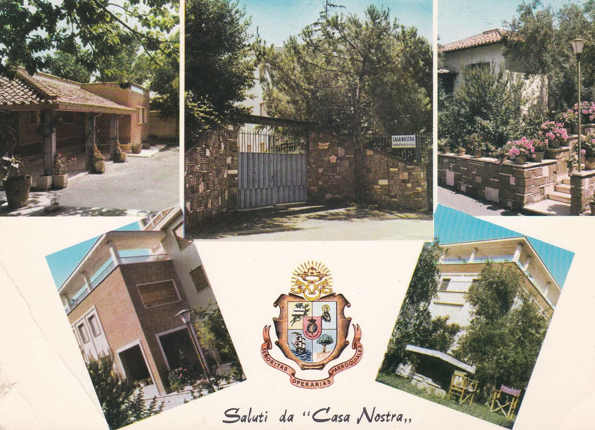 POSTAL B8288: CASA NOSTRA: CASTEL GANDOLFO