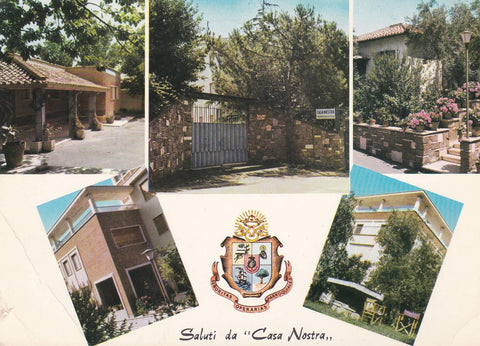 POSTAL B8288: CASA NOSTRA: CASTEL GANDOLFO