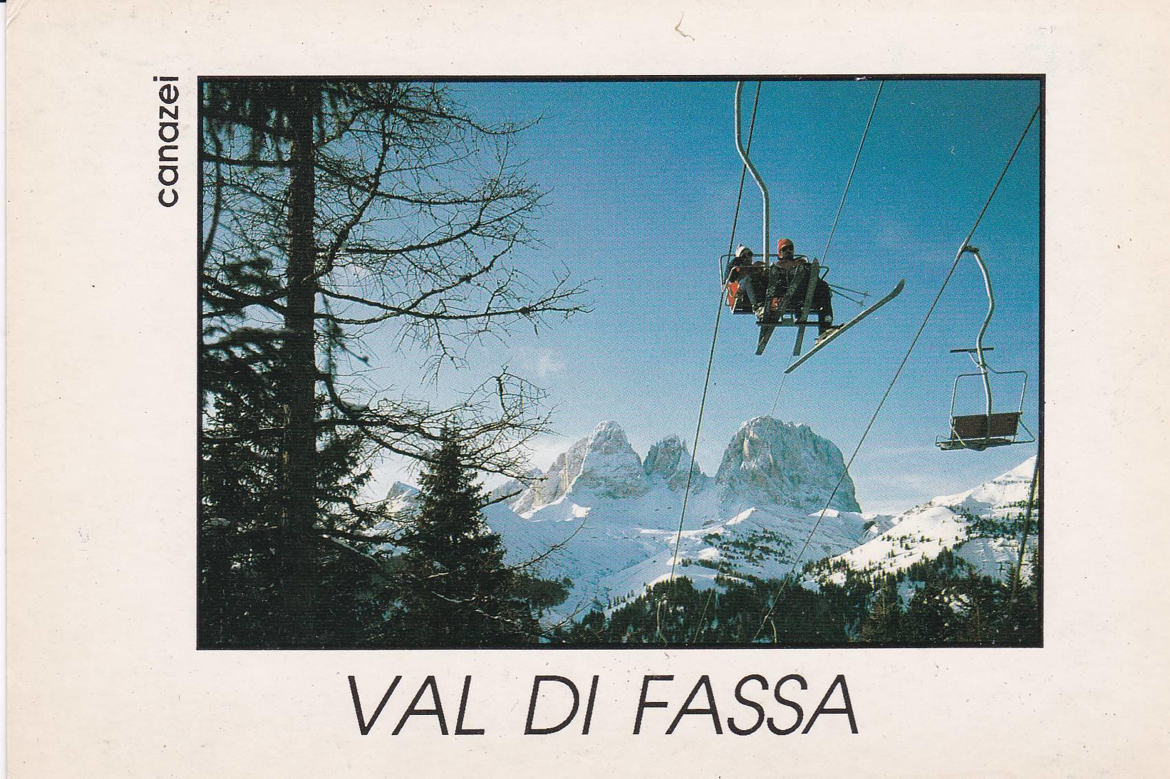 POSTAL B8289: CANAZEL: VAL DI FASSA