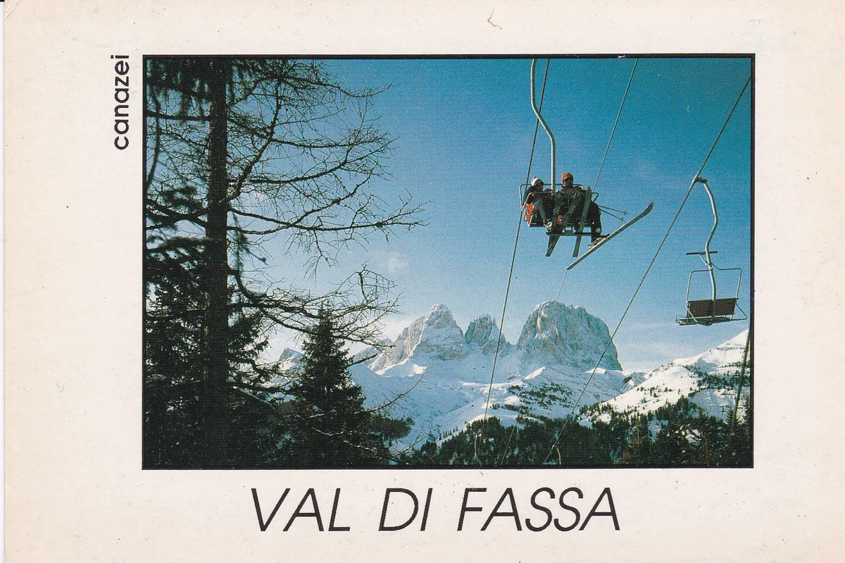POSTAL B8289: CANAZEL: VAL DI FASSA
