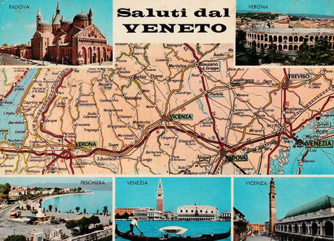 POSTAL B8292: VENECIA: DIVERSOS ASPECTOS