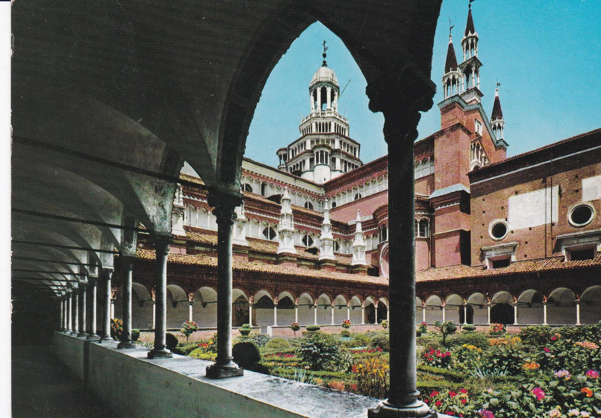 POSTAL B8294: CERTOSA DI PAVIA: TIBURIUM