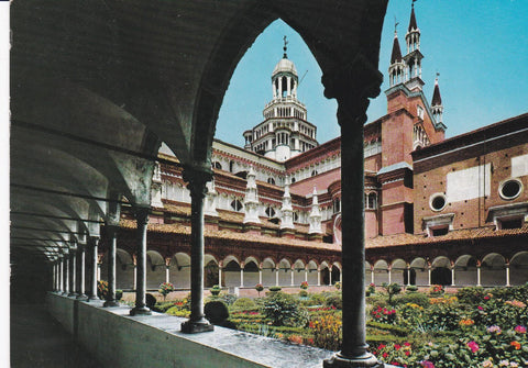 POSTAL B8294: CERTOSA DI PAVIA: TIBURIUM