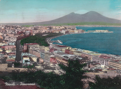 POSTAL B8295: NAPOLES: VISTA AEREA
