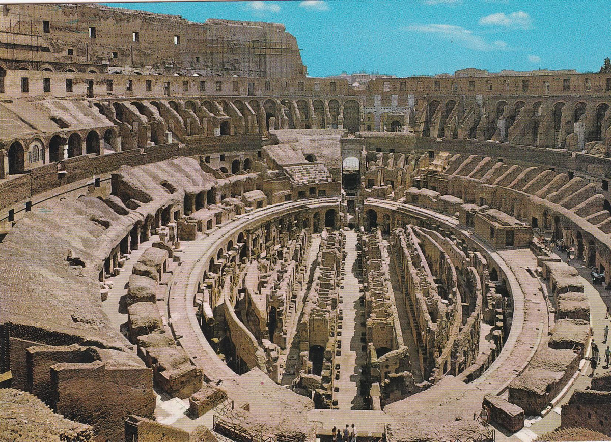POSTAL B8297: ROMA: EL COLISEO