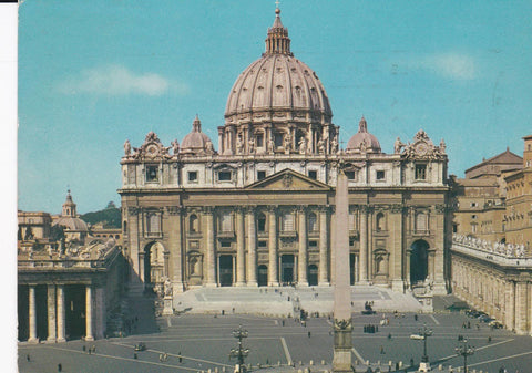 POSTAL B8298: ROMA: BASILICA DE SAN PEDRO