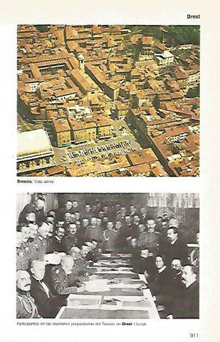 LAMINA 11177: Vista aerea de Brescia Italia