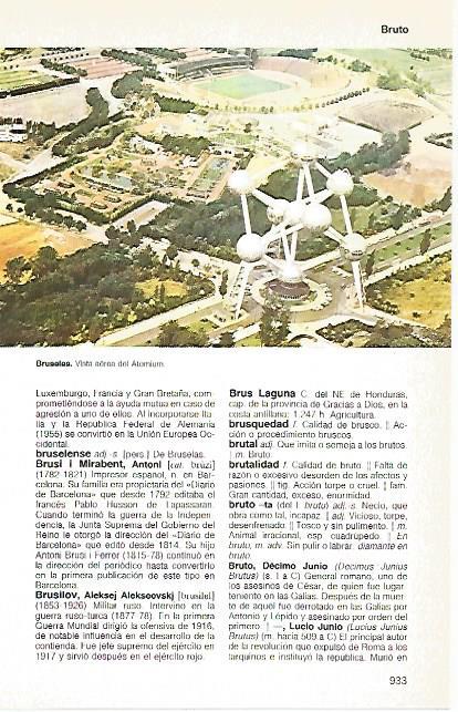 LAMINA 11182: Atomium de Bruselas