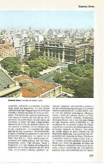 LAMINA 11183: Teatro Colon de Buenos Aires Argentina