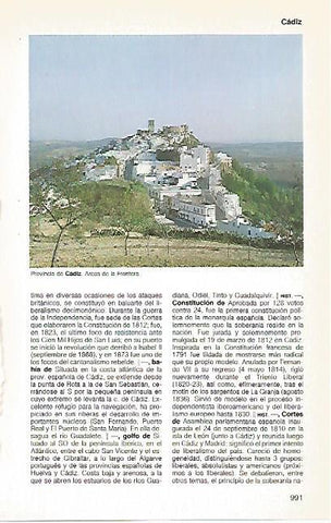 LAMINA 11190: Arcos de la Frontera Cadiz