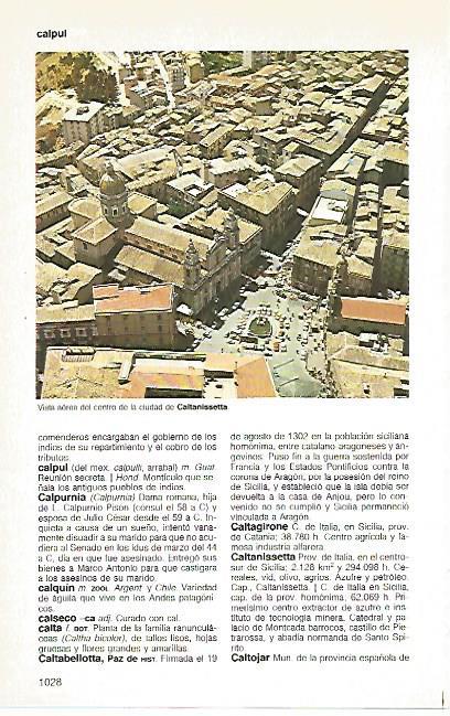LAMINA 11194: Caltanissetta Italia