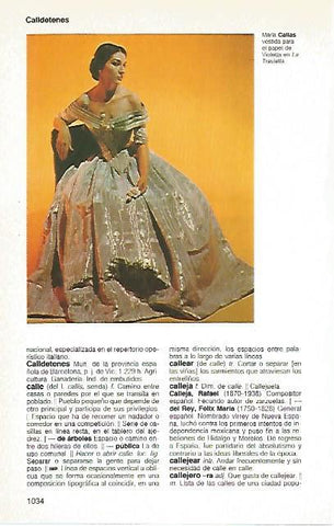 LAMINA 11195: Maria Callas