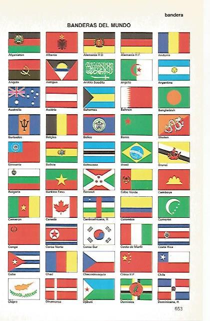 LAMINA 11209: Banderas del mundo